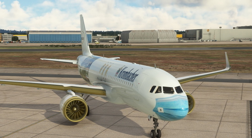 [A32NX] FlyByWire A320neo KROMBACHER medical mask