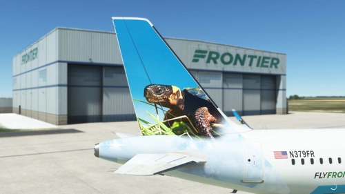 A32NX Frontier Airlines(Hudson The Bog Turtle)[N379FR]8K
