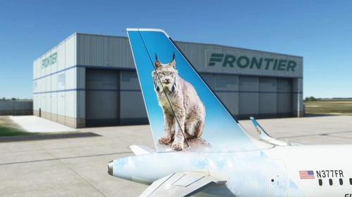 A32NX Frontier Airlines(Odell The Lynx)[N377FR]8K