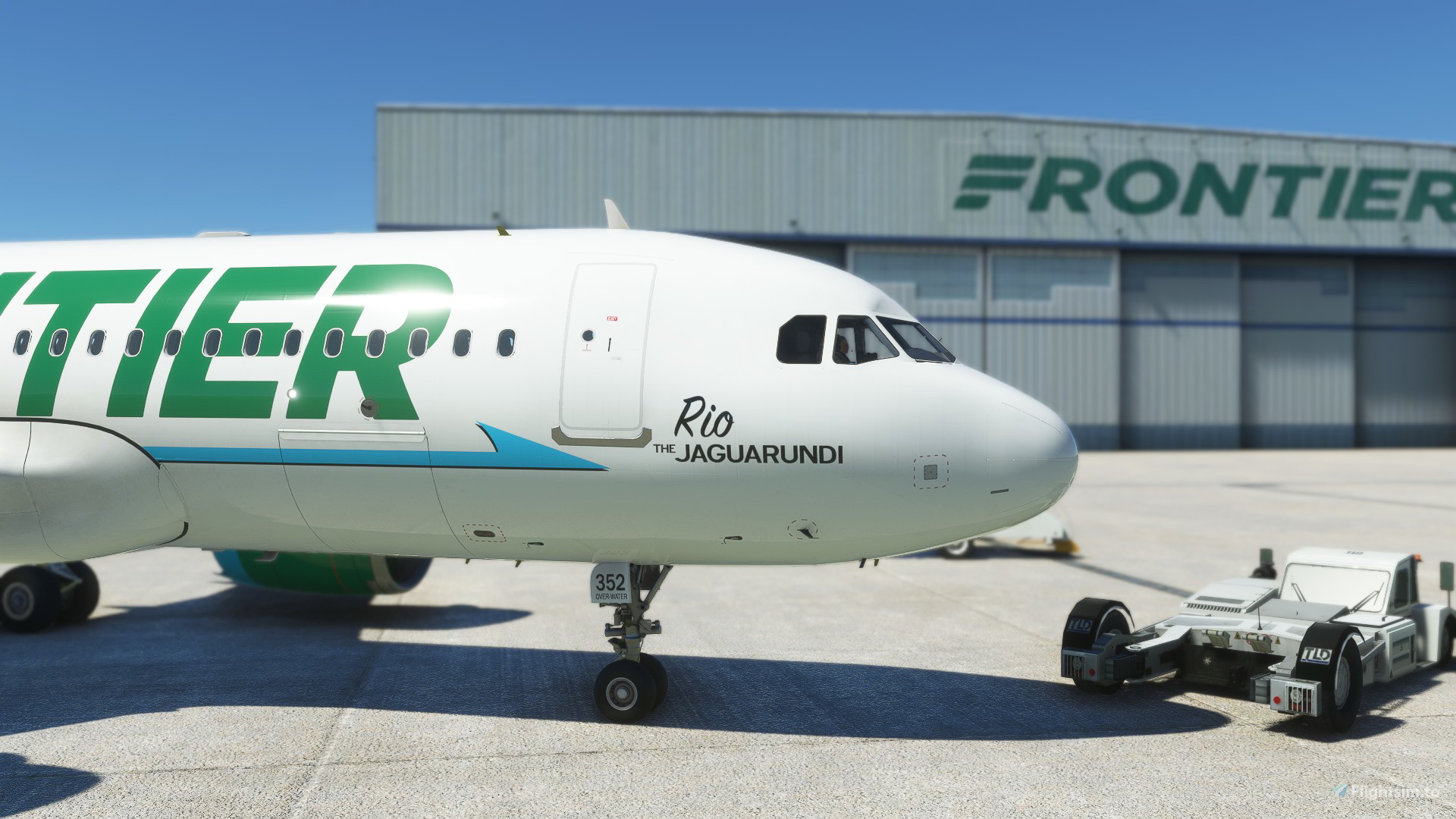 A32NX Frontier Airlines(Rio The Jaguarundi)[N352FR]8K for Microsoft Flight  Simulator | MSFS