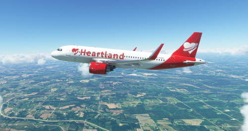 [A32NX] Heartland Air [8K Fictional]
