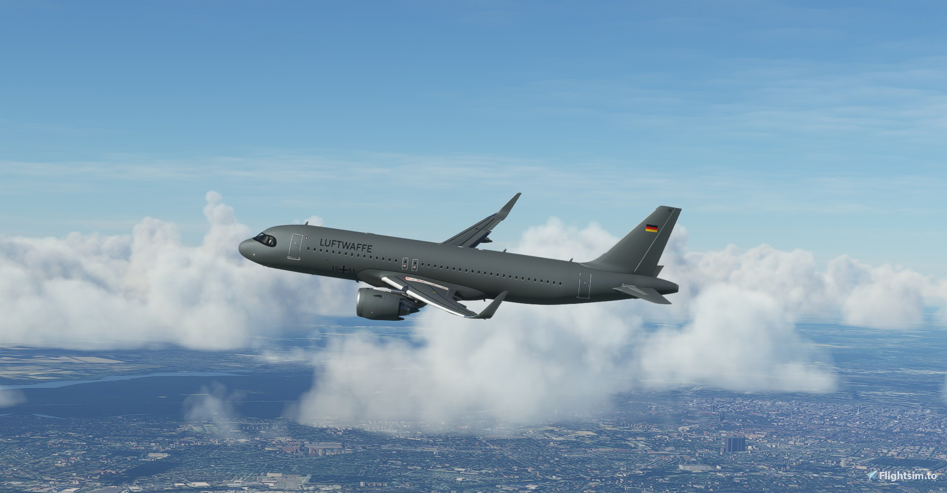 [A32NX] Luftwaffe / German Air Force "15+11" - Image 1