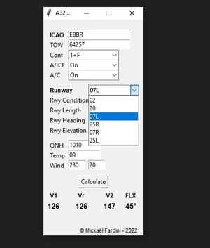 A32NX Performance Tool [FLEX Calculator - Automatic][Simbrief] thumbnail 9