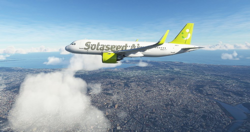 [A32NX] Solaseed Air [8K Fictional]