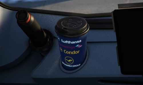  [A32NX] TRINKS CUP LUFTHANSA GROUP