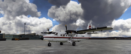 Aerosoft DHC-6-300WP Twin Otter F-GAMR "Compagnie Aérienne de Languedoc 77"