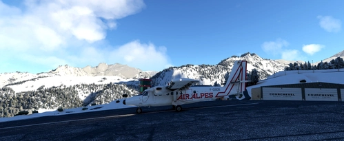 Aerosoft DHC-6-300WP Twin Otter F-GBDB "Air Alpes 1978"