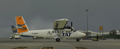 Aerosoft DHC-6-300WP Twin Otter F-GFAF "TAT 1990" 