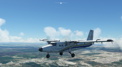 Aerosoft Twin Otter Aerocord CC-CFN (Wheels Pax)