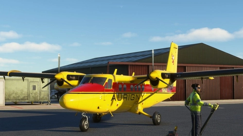 Aerosoft Twin Otter - Aurigny Air Services G-BIMW