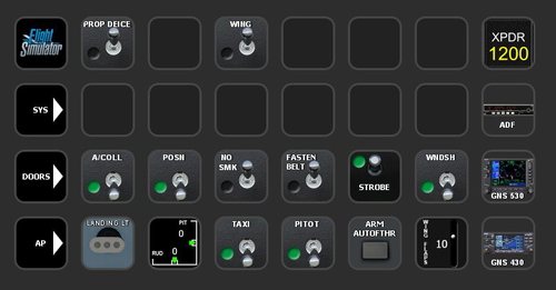 Aerosoft Twin Otter - Streamdeck XL Profile for LORBY's AxisAndOhs
