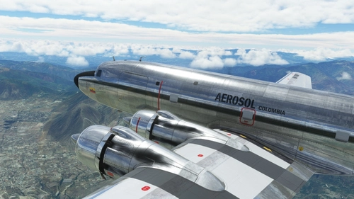 [PMDG] Aerosol Colombia Douglas DC-6A