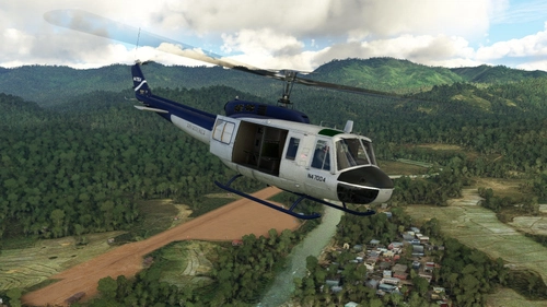 Air America Bell 205 N47007 (for Taog freeware Huey)