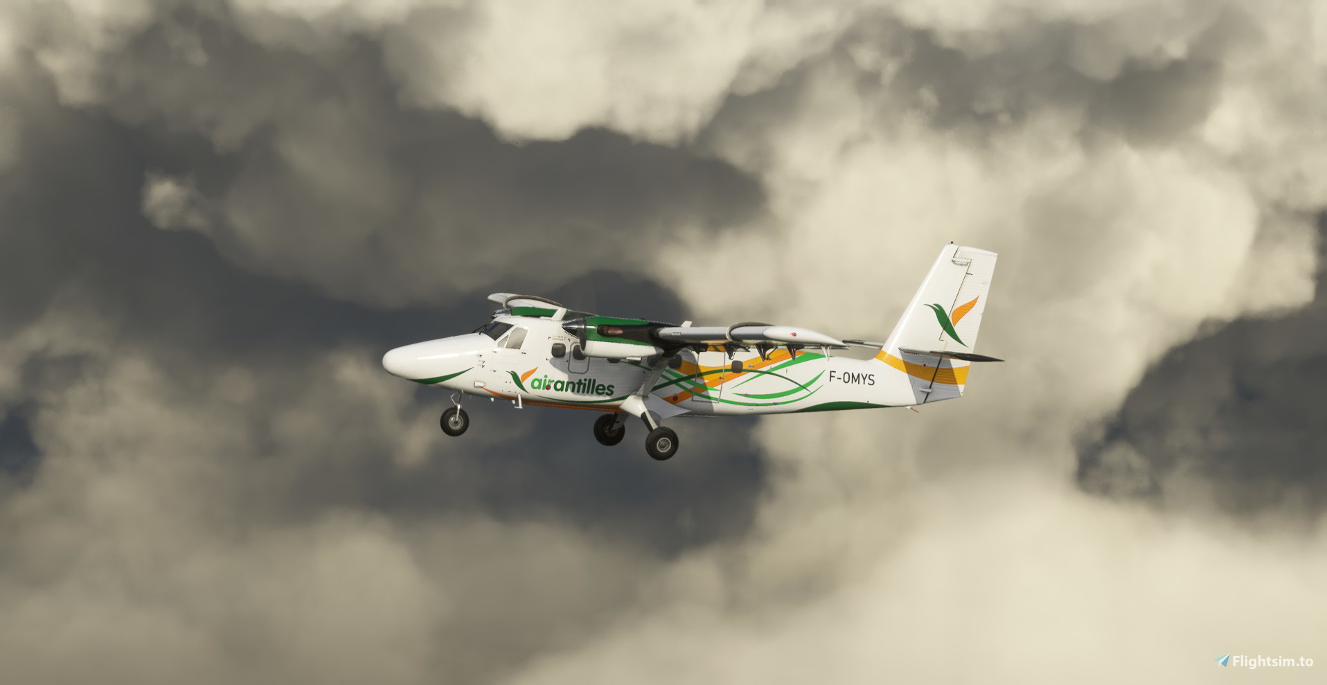 Air Antilles Express "F-OMYS" DHC-6-300WP Twin Otter - Image 1