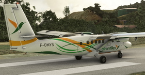 Air Antilles Express "F-OMYS" DHC-6-300WP Twin Otter thumbnail 3