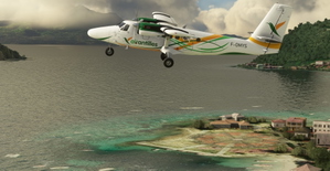Air Antilles Express "F-OMYS" DHC-6-300WP Twin Otter thumbnail 6