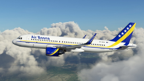 Air Bosna A32NX "Mostar"