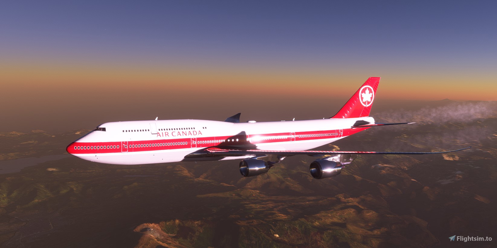 AIR CANADA - B747-8 CLASSIC (no mirroring) のために