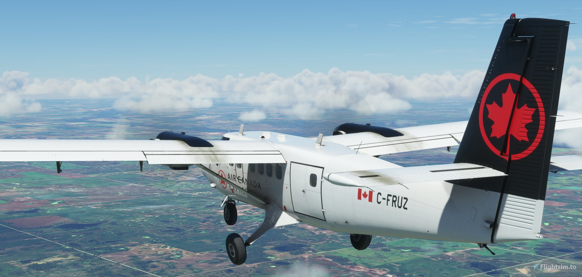 Air Canada Express - DHC-6-300 Twin Otter (Wheels Pax) for