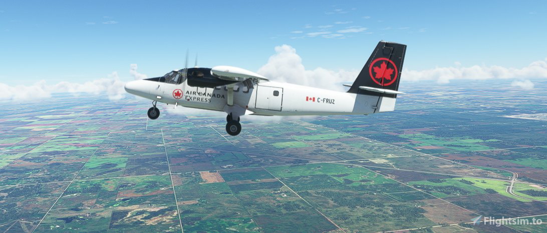 Air Canada Express - DHC-6-300 Twin Otter (Wheels Pax) for