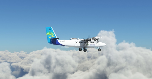 Air Caraibes "2000 livery" DHC-6-300WP Twin Otter