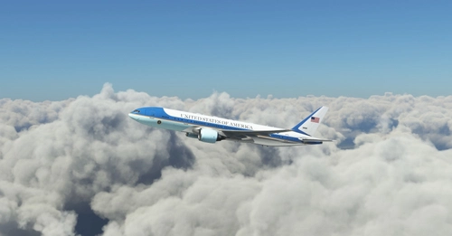 Air Force One / US Air Force / USAF CaptainSim 777-200ER