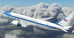 Air Force One / US Air Force / USAF CaptainSim 777-200ER thumbnail 11