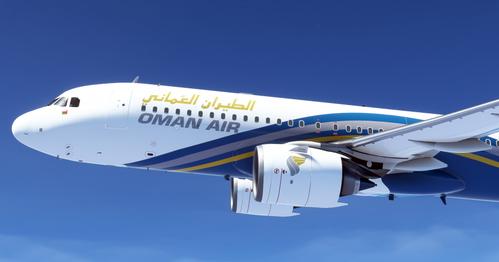 Airbus A320neo Omanair Livery