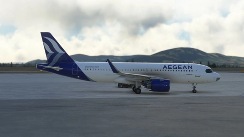 Airbus A32NX | Aegean Airlines [8K]&nbsp;