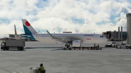 Airbus A32NX Lumiwings Livery [8K] 