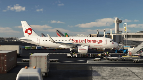 Airbus A32NX | Sky Cana "Go Santo Domingo" [8K] 