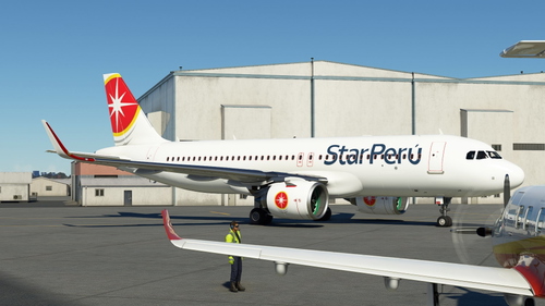 Airbus A32NX Star Perú [8K] 