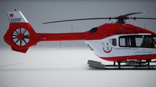 Airbus H145-Republic of Turkey Ministry of Health, Ambulance Heli TC-HGF (8K Livery) by fOrZaONDER