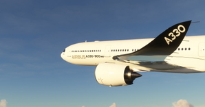 Airbus Industries "Carbon livery" Headwind A330-900 thumbnail 12