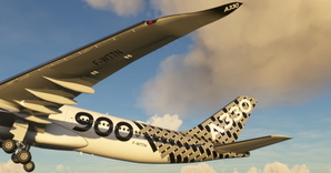 Airbus Industries "Carbon livery" Headwind A330-900 thumbnail 9
