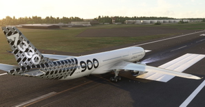 Airbus Industries "Carbon livery" Headwind A330-900 thumbnail 8