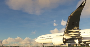 Airbus Industries "Carbon livery" Headwind A330-900 thumbnail 6