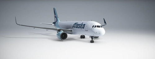 Alaska Airlines Concept Livery | FlyByWire A32NX | 8K