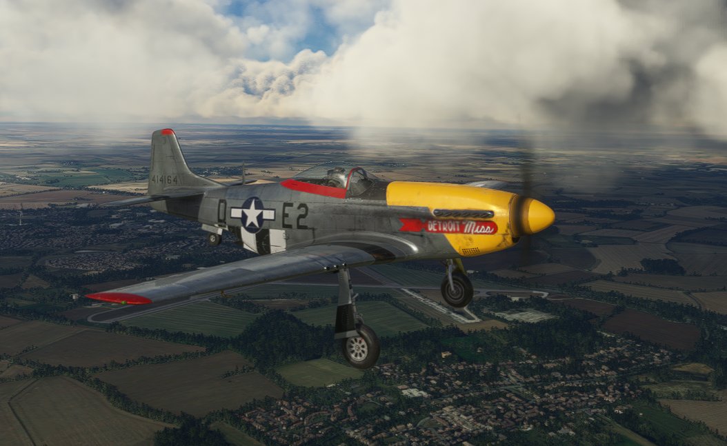 Alternate flight model for Aeroplane Heaven P-51D - Image 1