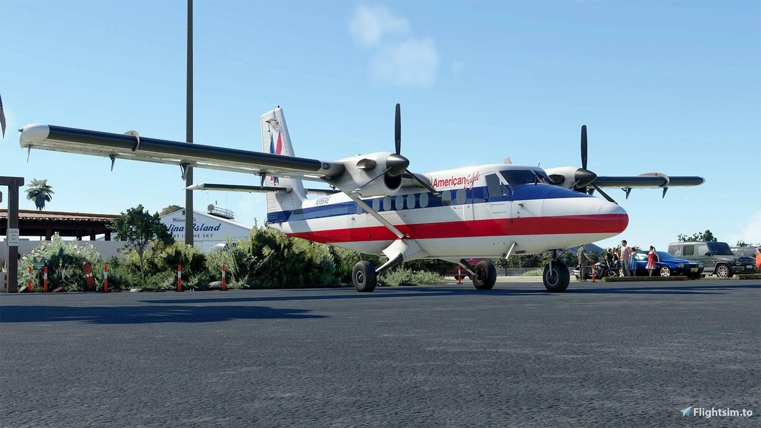 American Eagle DH6 300 Wheels Pax Twin Otter 8K - MSFS Add-on ...