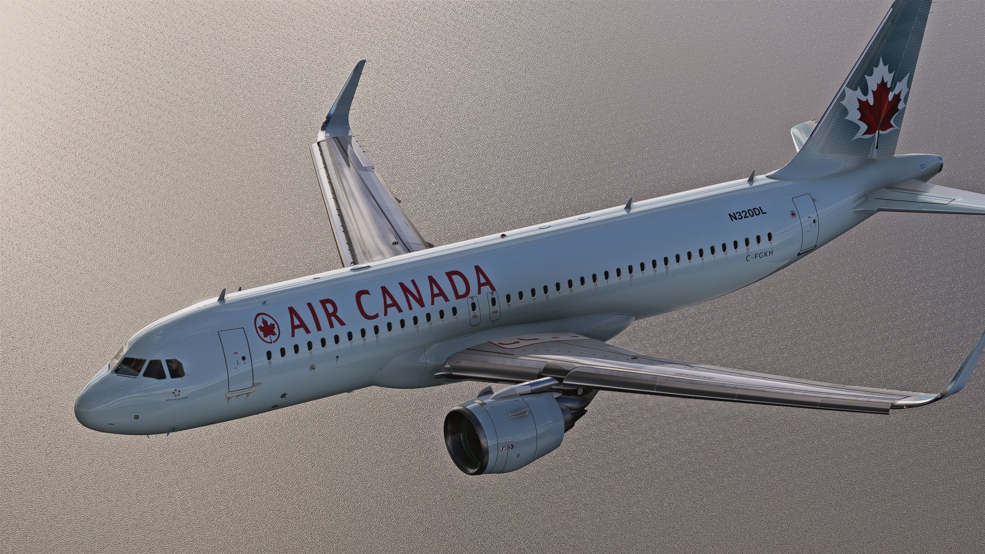 [ASOBO] A320Neo Old Air Canada DIRTY - Image 1