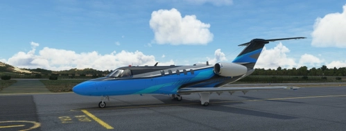 ASOBO CESSNA CITATION CJ4 FICTIONAL LIVERY