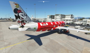 Azul Walt Disney World Minnie Mouse Special Livery | FBW A32NX | 8K thumbnail 5