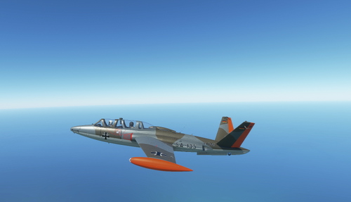 AzurPoly Fouga Magister Marine SA-105