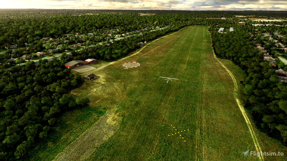 Bayport Aerodrome 23N for Microsoft Flight Simulator MSFS