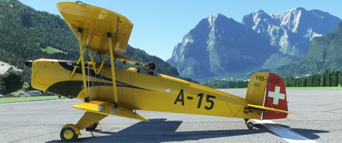 Bücker Bu131B Jungmann HB-UUE // A-15