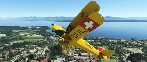Bücker Bu131 APM Jungmann HB-UUL "Le Baron Jaune"