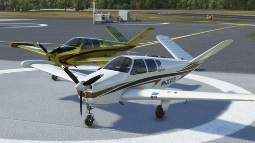 Beechcraft Bonanza H35 V Tail - King Ranch