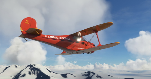 Beechcraft D17 Staggerwing NC20778 US Antarctic Service