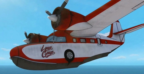 BigRadials Grumman JRF-6 Goose - Archer's "Loose Goose" Livery